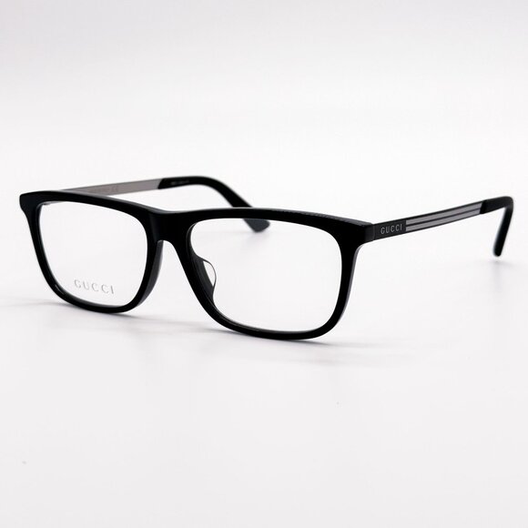 NEW GG0696OA 001 GUCCI EYEGLASSES SQUARE DARK HAVANA EYEWEAR GUCCI - Picture 3 of 11